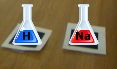Interfejs użytkownika - Kansei w praktyce 2010 65 Projekt Chemical Lab Kolejny projekt jest również prototypem aplikacji elearningowej, której zadaniem jest przekazanie wiedzy o budowie podstawowych