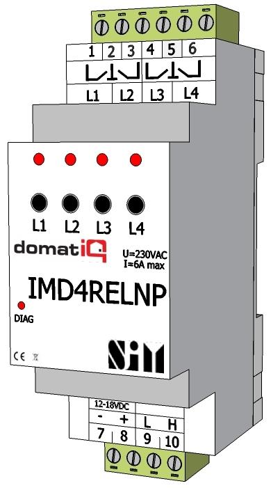 Instrukcja użytkowania modułu przekaźnikowego 4x 16A (IMD4REL/N/P) Model nr: 2340/2350 Wersja dokumentu: 4.0 Data aktualizacji: 26 października 2016 Spółka Inżynierów SIM Sp. z o.o. Adres siedziby firmy: ul.
