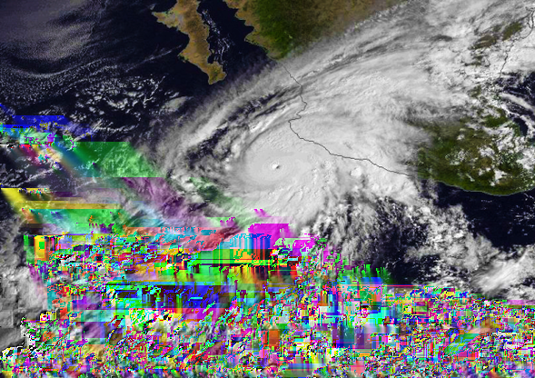 Nad wodami Oceanu Spokojnego narodził się bowiem huragan, którego meteorolodzy jeszcze nie widzieli.