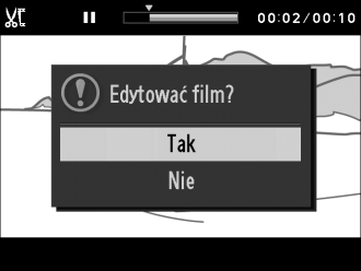 Edytuj film Wycinaj fragmenty filmów w celu tworzenia zmodyfikowanych kopii. 1 Wybierz opcję Wybierz początek lub Wybierz koniec.