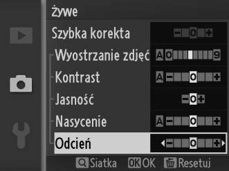 Picture Control Wybierz sposób przetwarzania zdjęć przez aparat.