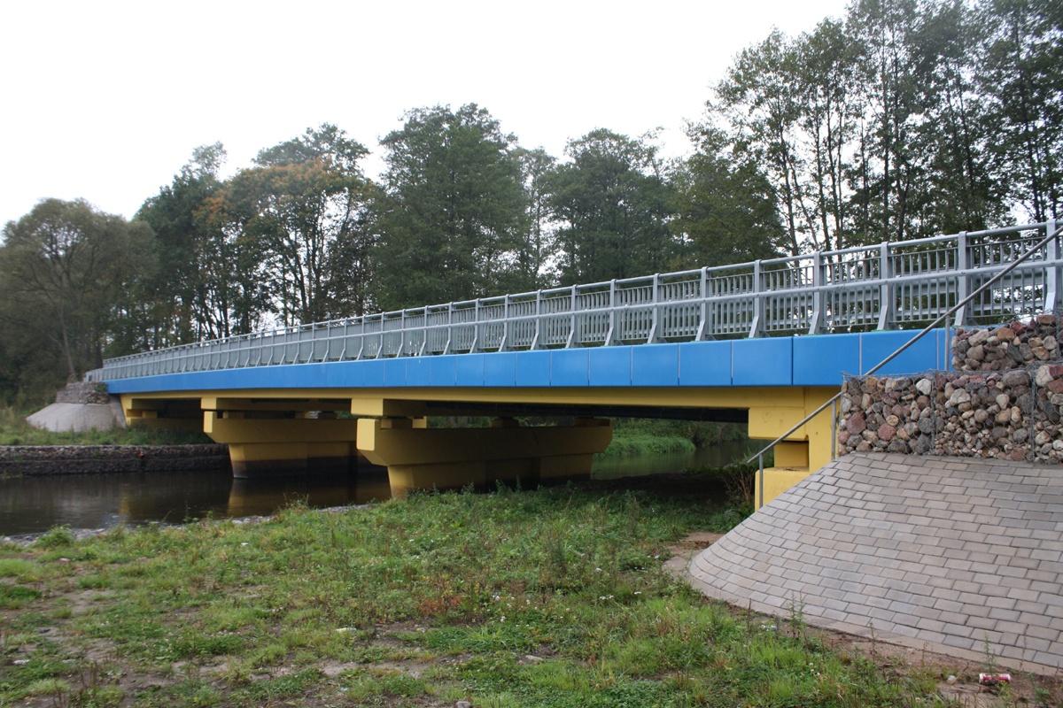 Zrealizowane mosty Powiat Ostrołęcki - droga pow. Nr 2583W most w m. Przystań dł.