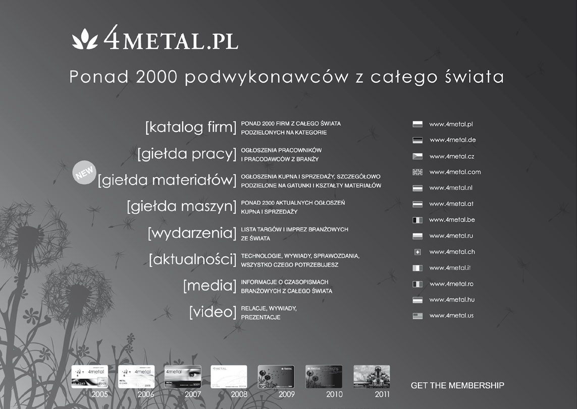 Literatura [1] Ashby M. F., Jones D. R. H.: Materiały inżynierskie I, WnT, Warszawa 1997. [2] Lange A.