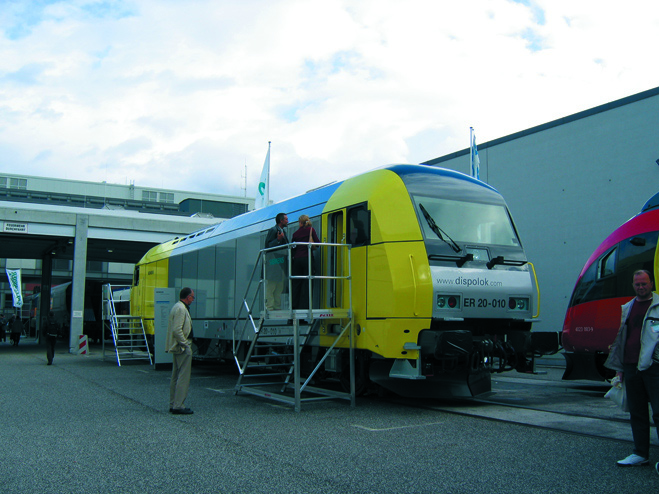 InnoTrans Zespołów trakcyjnych było zresztą na targach więcej, podobnie jak na poprzedniej imprezie w 2002 r.