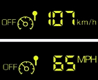 Przełączniki przy kierownicy 66 Przekroczenie zaprogramowanej prędkości Naciśnięcie pedału przyspieszenia w celu przekroczenia zaprogramowanej prędkości nie spowoduje przyspieszenia, chyba że