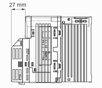 Wymiary IP 20 typ 0,1 do 4 kw Rys. 1 Rys.