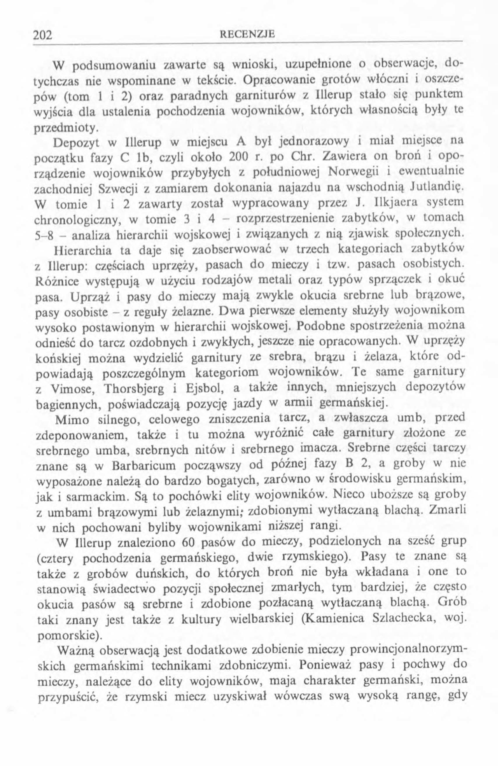 W podsumowaniu zawarte są wnioski, uzupełnione o obserwacje, d o- tychczas nie wspominane w tekście.