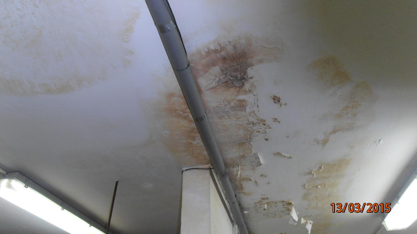 Rys. 11. Przykładowy widok ściany w pomieszczeniu nr 022.