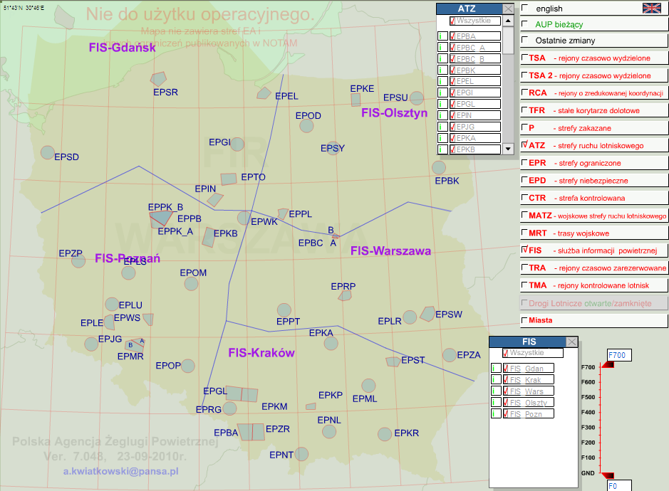 Liczba Operacji PAZP LOTNISKO 2011 Doloty/Odloty (2005-Grudzień 2010) 25 000 15 350 14 549 17 168 14 753 19 441 21 331