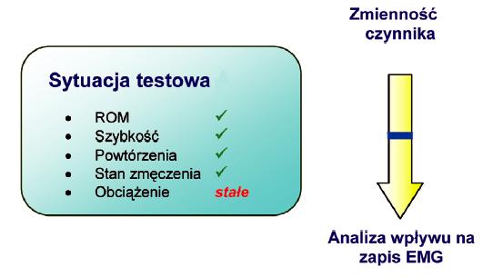Warunki standaryzacja badania kinezjologicznego EMG Peter Konrad.