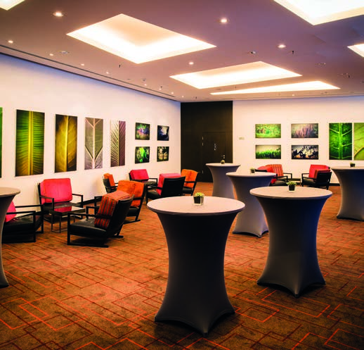 CONFERENCE CENTRE Modern conference centre in perfect location 5 meeting rooms and foyer with a total area of 420 m2 for up to 350 guests All rooms are light-flooded & equipped with the latest AV