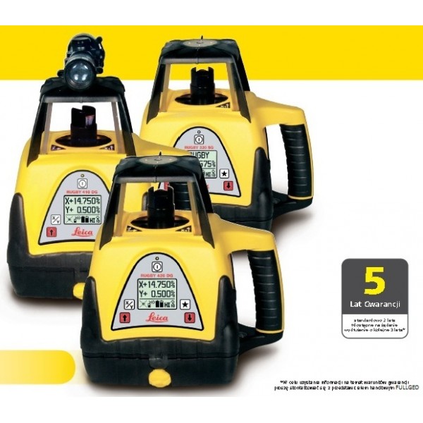 Leica Rugby 420 NIWELATOR LASEROWY Leica Rugby 420 ZESTAW DIGITAL SET NIWELATOR LASEROWY Leica Rugby 420 ZESTAW DIGITAL SET Precyzyjny laser dwuspadkowy Najtwardszy gracz na placu budowy Wiązka
