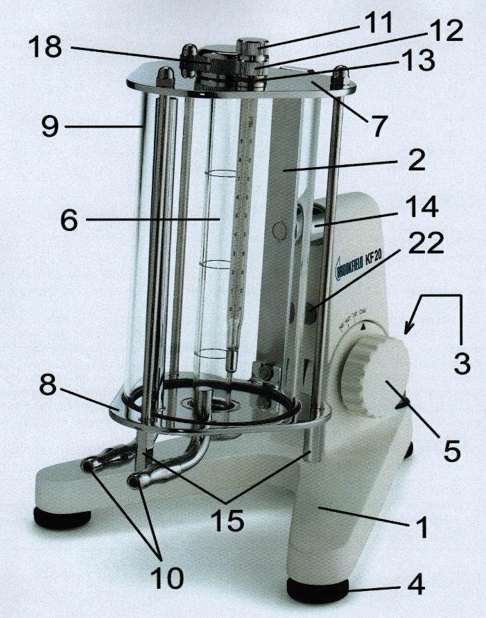 otrzymamy ostatecznie K = 4πr3 gcosα 3kh (2.10) η = K(ρ k ρ c )t, (2.11) gdzie K jest stałą aparaturową a t jest czasem opadania kulki.