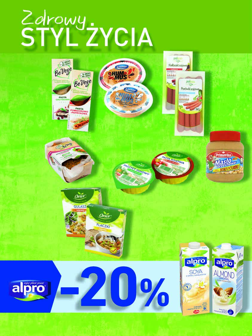 16% 2 99 3,59 Pasta Vege Be Vege pomidorowo- -paprykowa grzybowa 60 g, 4,98 zł / 100 g 4 99 5,99 Pasztet pieczony z ziarnami vege Be Vege 200 g, 24,95 zł / Flaczki sojowe 140 g 31,36 zł / Gulasz