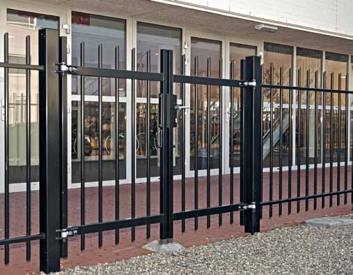 Swing gate The swing gate for safe access Securely enclosing your property Available as a single or double configuration Atlas Are you looking to provide a secure access point in a fence?