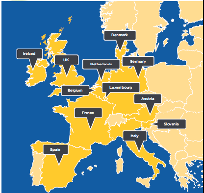 ene.field project Europejska szeroka demonstracja µfc CHP projekt 5-letni 2012-2017 Koszt projektu : 53 million 26 partnerów (producenci, spółki