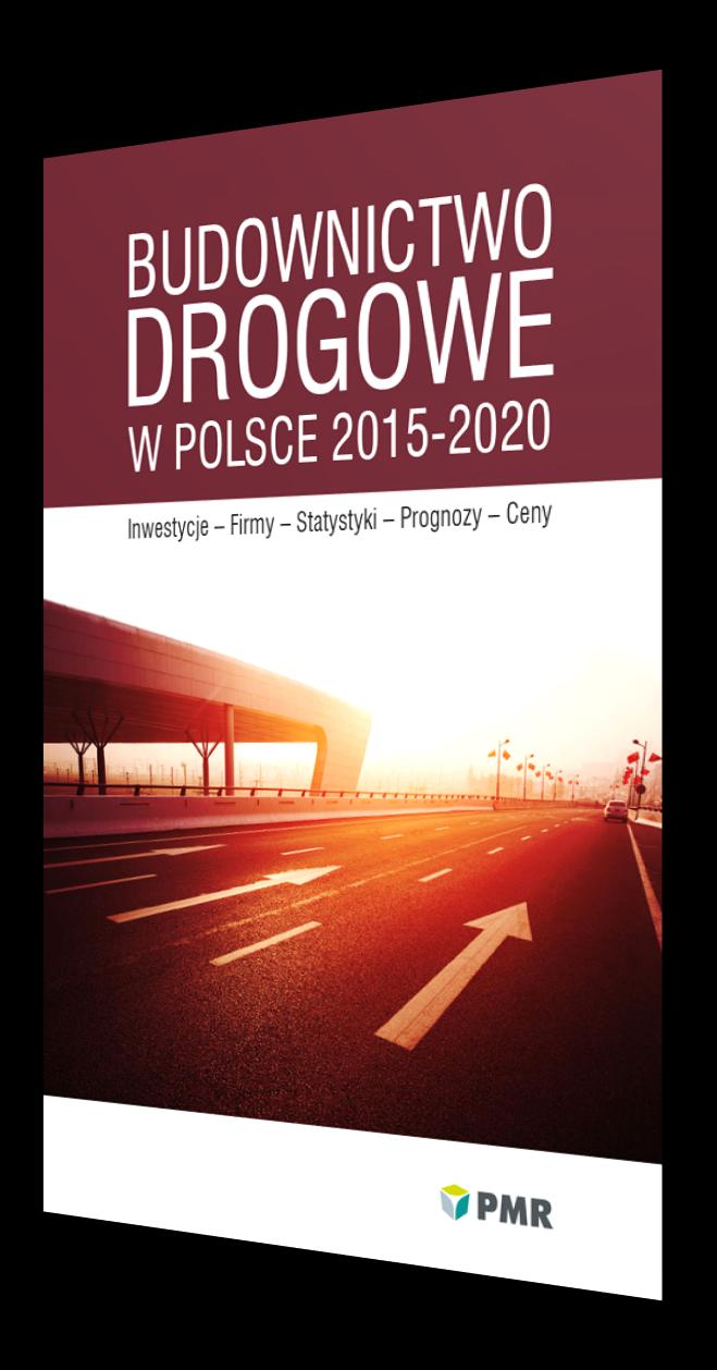 2 Język: polski, angielski Data publikacji: luty 2015 Format: pdf Cena od: 1000 Sprawdź w raporcie Jaka jest obecna wartość rynku budownictwa drogowego?
