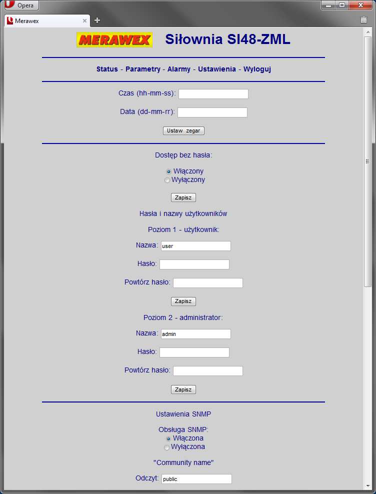 Instrukcja Obsługi SI48-ZM-MK Nr dok. 0459.00.95-01.