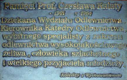 Pracownicy Biuletyn AGH nr 101 30 fot. H. Sieński bilitowanego, a dwie dalsze rozprawy habilitacyjne były w trakcie opracowywania.