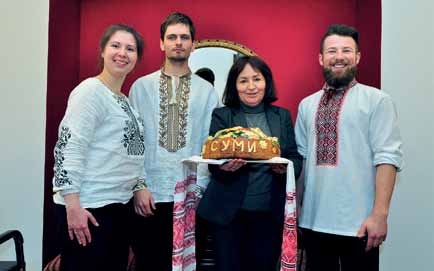 Biuletyn AGH nr 101 Kultura Wschód-Zachód III Międzynarodowy Festiwal Teatru Ukraińskiego 18 24 kwietnia 2016 Już po raz trzeci odbył się Międzynarodowy Festiwal Teatru Ukraińskiego Wschód-Zachód