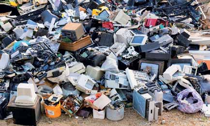 Temat wydania Biuletyn AGH nr 101 8 Rys. 8. Elektroodpady nowe wyzwanie dla recyklingu.
