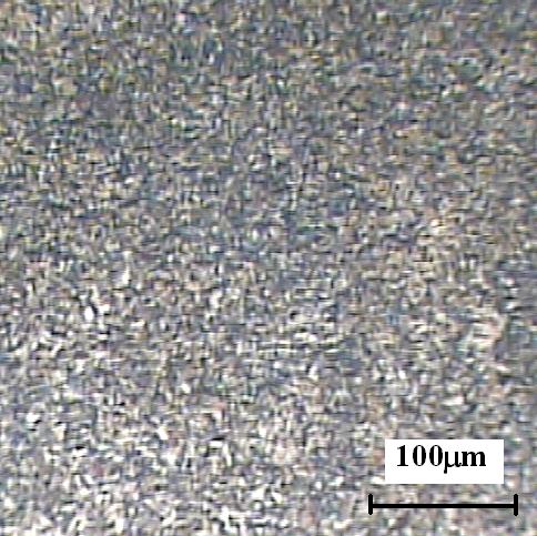 Rys. 5. Mikrostruktura staliwa 2: ferryt, perlit, cementyt trzeciorzędowy, wtrącenia niemetaliczne Fig. 5. The microstructure of 2 cast steel: ferrite, pearlite, cementite, non-metallic inclusions Wzrost zawartości węgla obniżył temperaturę początku krystalizacji do tpk = 1475 C.