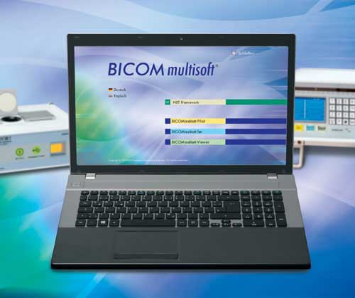 BB254 Bicom Optima B25 urządzenie terapeutyczne wraz z częścią diagnostyczną EAP z drukarką i sondą na podczerwień BBM24 Bicom