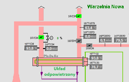 5. Przykłady błędów nieoptymalnego zaprojektowania instalacji wpływających na stratę energii Rezultaty Wykrycie zapowietrzenia => Odpowietrzenie układu => Poprawa