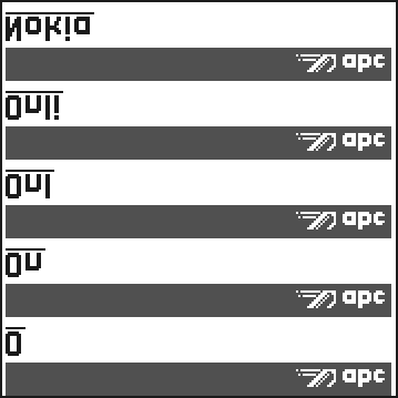 Wiadomo ci 74 pojawienie siê kursora (lub naci nij, aby od razu siê pojawi³) i wprowad¼ tê literê. W razie pomy³ki naci nij, aby usun±æ znak. Naci nij i przytrzymaj, aby usun±æ wiêcej ni jeden znak.