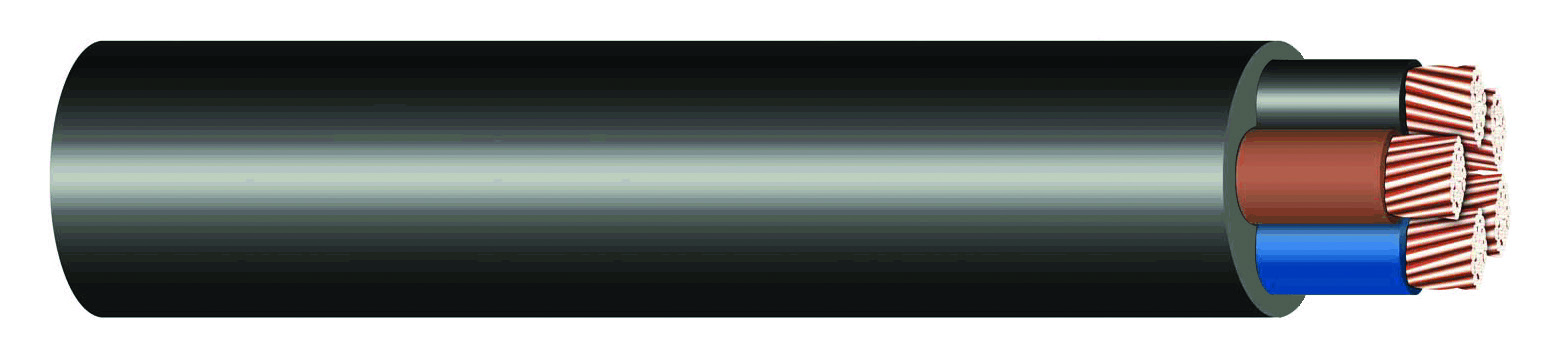 Kable elektroenergetyczne z izolacją PVC Power cables with PVC insulation YKY, YKYżo 0,6/1 kv Norma Standard 10 ² PN-HD 603 S1:3G >10 ² IEC 60502-1:2004 3 2 1 Konstrukcja Construction Żyła