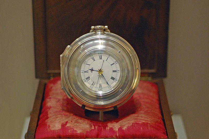 Długość geograficzna TA TB = λa λb 1714 Brytyjski Parlament ogłosił konkurs na skonstruowanie zegara, zdolnego do precyzyjnego chodu na statkach; 1730 John Harrison (po
