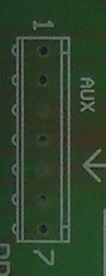 Piny złącza sterującego P2 Płyta główna umożliwia podłączenie 4 sterowników silników krokowych (osie X,Y, Z, A). Czwarta oś A wyprowadzona jest na złączu AUX.