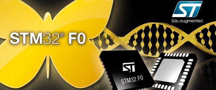 Mikrokontroler STM32F0 SMT32F0 to nowa rodzina 32-bitowych mikrokontrolerów, charakteryzująca się wysoką wydajnością, niskim poborem energii i atrakcyjną ceną, co umożliwia stosowanie tych układów w