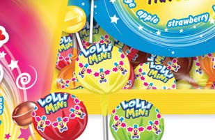 LIZAKI LOLLIPOPS MONSSSTRAKI Lizaki 10 g z nadzieniem musującym w 5 smakach: jabłko, truskawka, cytryna, pomarańcza, cola, pakowane w tubę po 100 sztuk 10 g ball lollipops in 5 flavours: apple,