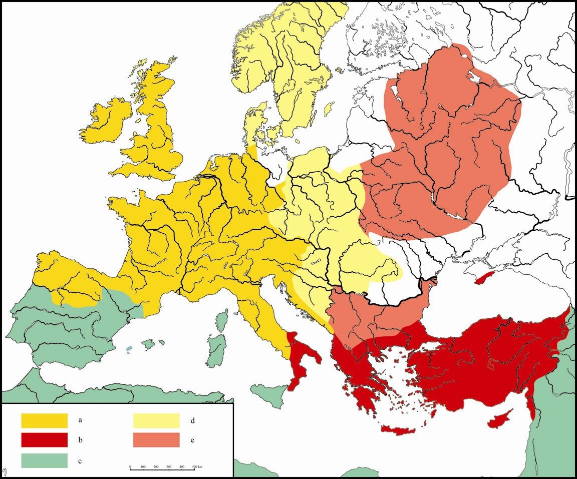 Grody Czerwieńskie i Europa ok.