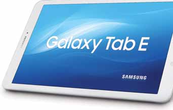 Tablet GLXY TB E SM-T561W Czterordzeniowy procesor - wydajne działanie multimediów, szybkie ściąganie plików i płynne odtwarzanie filmów Full HD.