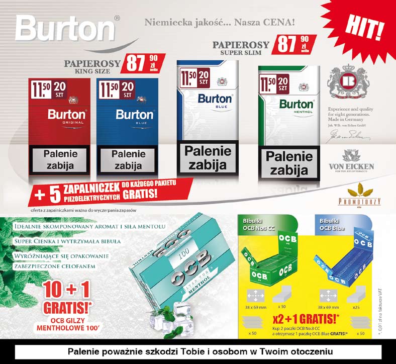 PROMOCJA Austin różne rodzaje opakowanie: 10 szt. cena brutto: 115,62 96 00 Oferta przeznaczona wyłącznie dla podmiotów gospodarczych prowadzących dalszą odsprzedaż wyrobów tytoniowych.