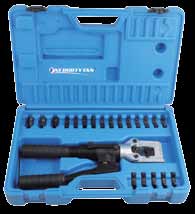 Praski hydrauliczne Werkstattausrüstung Workshop Equipment PH-60-CK Praska hydrauliczna do kabli 6-300 mm² automatyczny bezpiecznik ciśnienia przerwanie pracy na każdym etapie otwierana i obrotowa