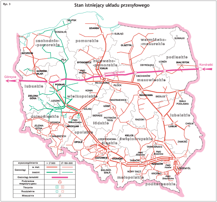 Koncesje spółki 30 czerwca 2004 roku, Prezes Urzędu Regulacji Energetyki udzielił GAZ-SYSTEM S.A. koncesji na przesyłanie i dystrybucję gazu na lata 2004 2014, a w dniu 23 sierpnia 2010 r.