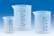 . Laboratoryjne materiały zużywalne Naczynia/Zlewki Zlewki, Pyrex, wysokie - Zgodne z normą ISO 89 i DIN - Wykonane ze szkła borokrzemianowego Pyrex - Wysokie, z wylewem - Z białą podziałką i