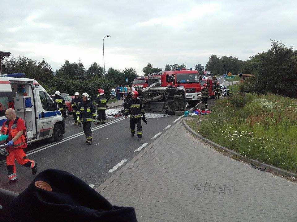 23 lipca strażacy z OPS Lotyń zadysponowani zostali do wypadku drogowego na drodze krajowej 11 w Turowie (woj. Zachodniopomorskie).