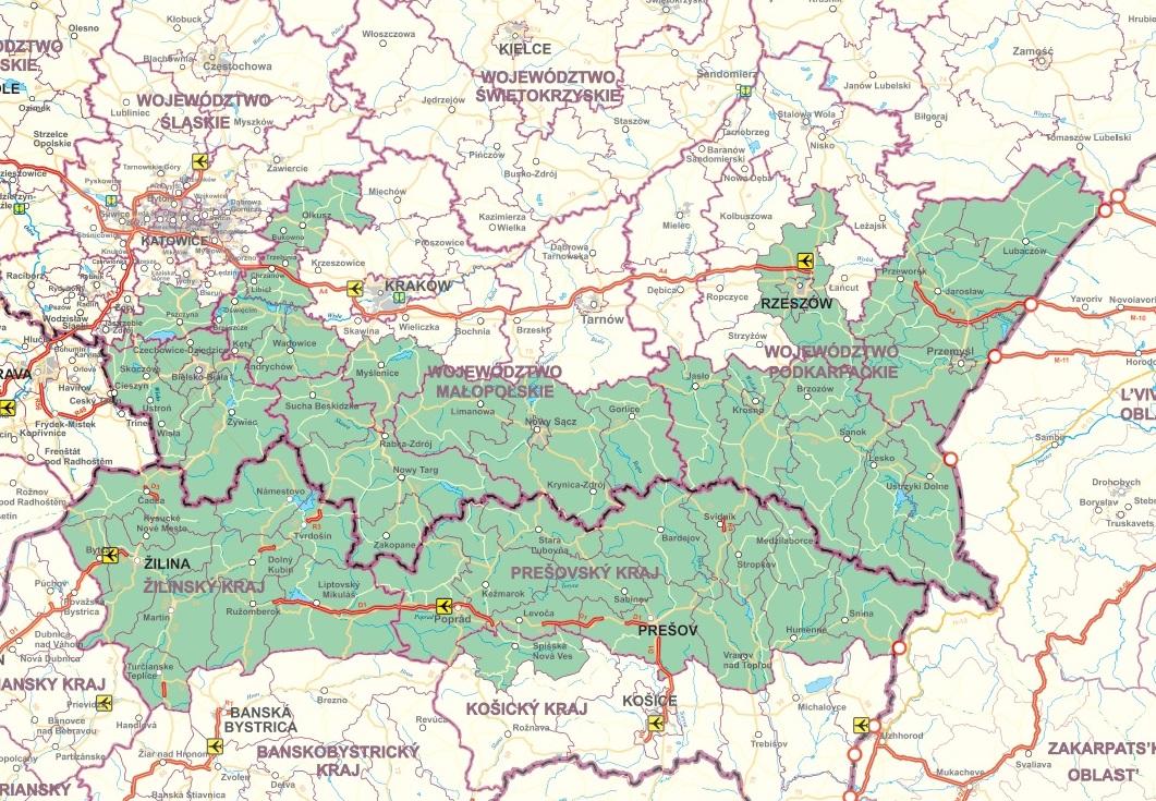pszczyński cieszyński bielski miasto na prawach powiatu Bielsko Biała żywiecki olkuski chrzanowski oświęcimski wadowicki suski myślenicki tatrzański nowotarski limanowski nowosądecki miasto na