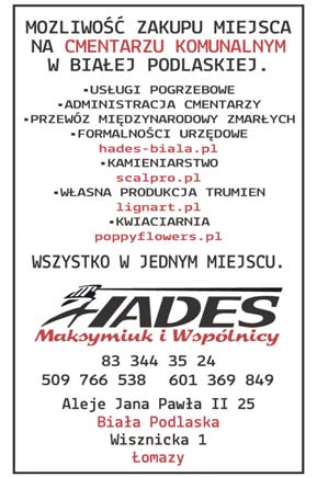 Tygodnik Podlaski Wejdź na stronę www.tygodnikpodlaski.