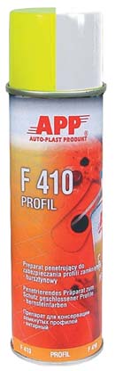 6Ochrona i wygłuszanie Środek do zabezpieczania podwozi samochodowych B 100 Autobit 1 l 80050601 Natryskowa masa bitumiczna o właściwościach antykorozyjnych i wygłuszających do długotrwałej ochrony