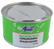 1Szpachle 4 Szpachla uniwersalna 1,5 kg 18380811 To produkt o wszechstronnym zastosowaniu, bardzo łatwej obróbce i prostym nakładaniu. Cechuje go bardzo dobra przyczepność i elastyczność.