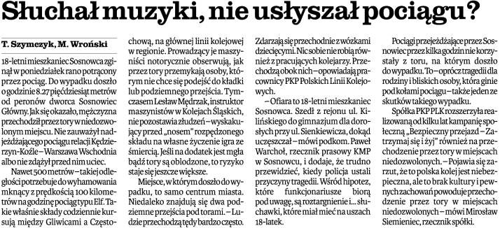 Gazeta Wyborcza ódÿ 9.04.