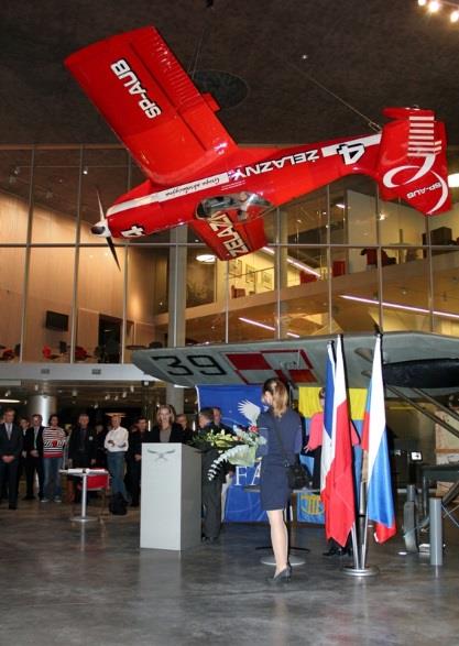 Dar Aeroklubu Poznańskiego dla Muzeum Lotnictwa Polskiego, Kraków W dniu 4 listopada 2011 r.