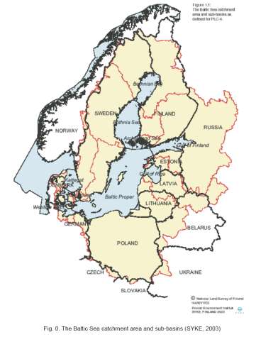 Poland in Baltic Sea Basin Area of Poland consists 18 % Baltic Sea Basin Share of outflow rivers from Poland in total