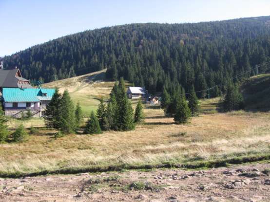 Fot. Widok ogólny polany Miziowa (Krzysztof Kozak, 08.09.