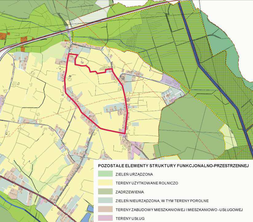 Rysunek 2 Opracowanie ekofizjograficzne 2010 rok Przyjąć można, że zapisy analizowanego dokumentu zgodne są z zapisami dokumentów wyższego rzędu, nie podważają żadnego z wyznaczonych celów głównych i